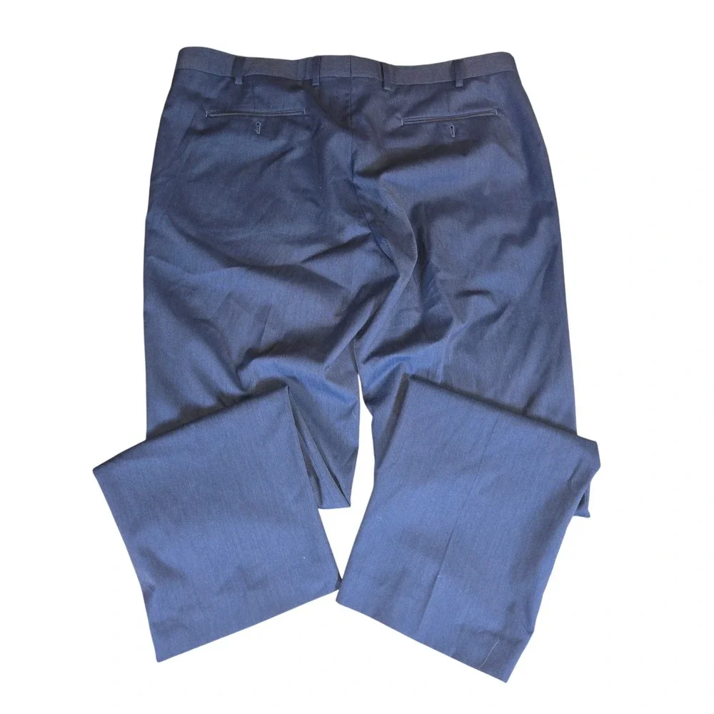 Hart‎ Schaffner Marx Men's Blue Dress Pants Career Business Casual